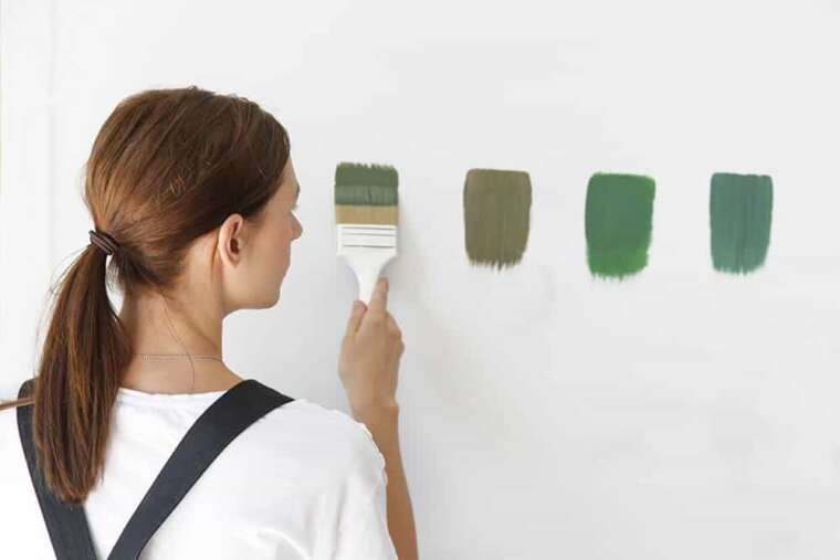 How To Test Exterior House Paint Colors Creative Finishes Painting